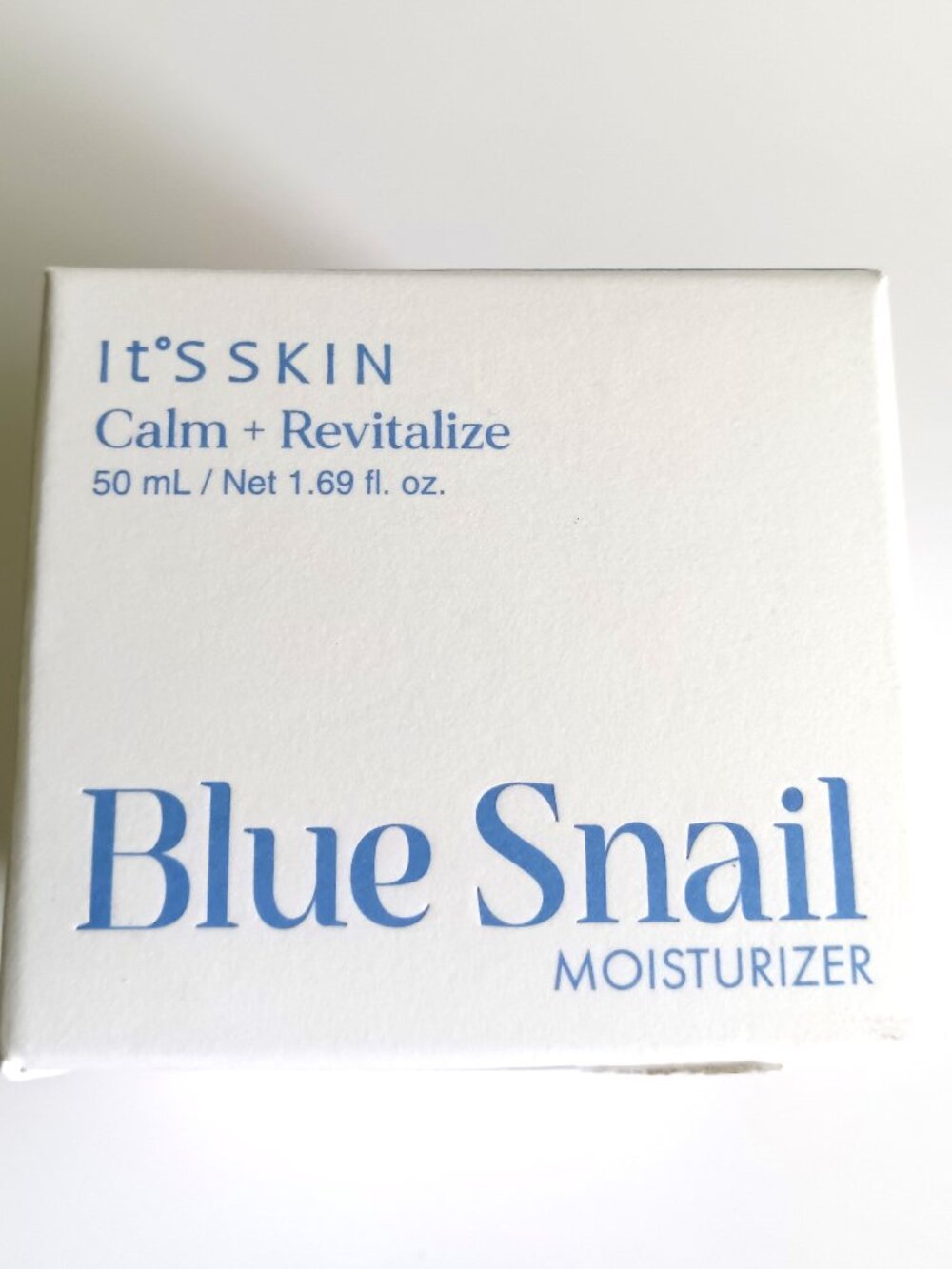 BLUE SNAIL Moisturizer. Calm + Revitalize - 50 ml